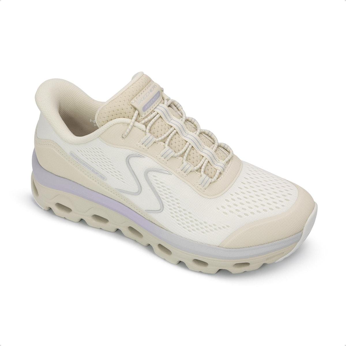 Tênis Skechers Feminino Glide-Step Sole Creme 2