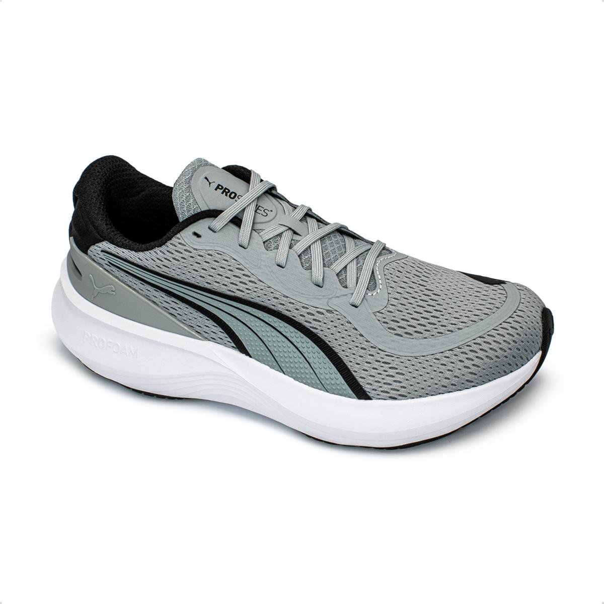 Tênis Puma Unissex Scend Pro 2 Corrida Cinza/Preto 2