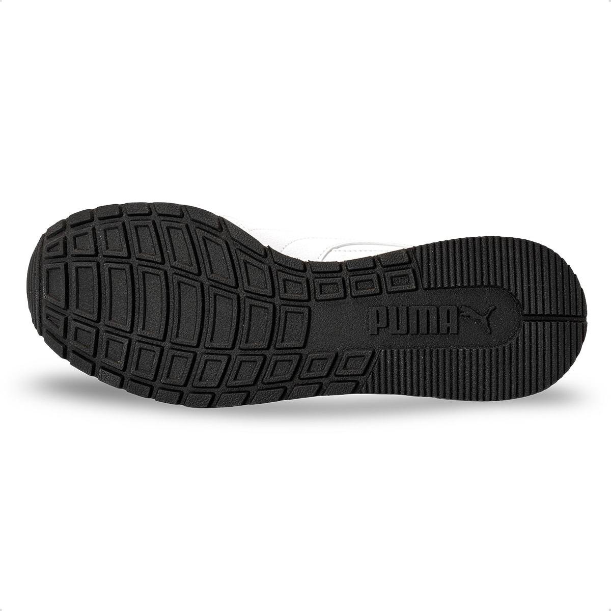 Tênis Puma Unissex St Runner V4 L Branco/Preto 5