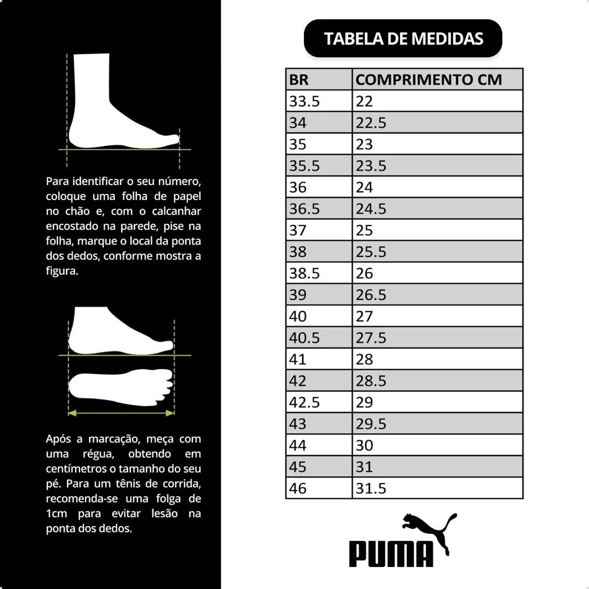 Tênis Puma Unissex St Runner V4 L Branco/Preto 6