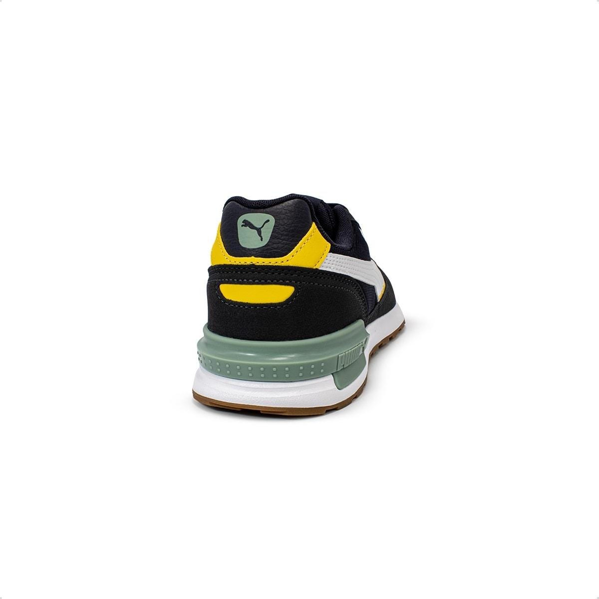 Tênis Puma Unissex Graviton Marinho/Amarelo 4