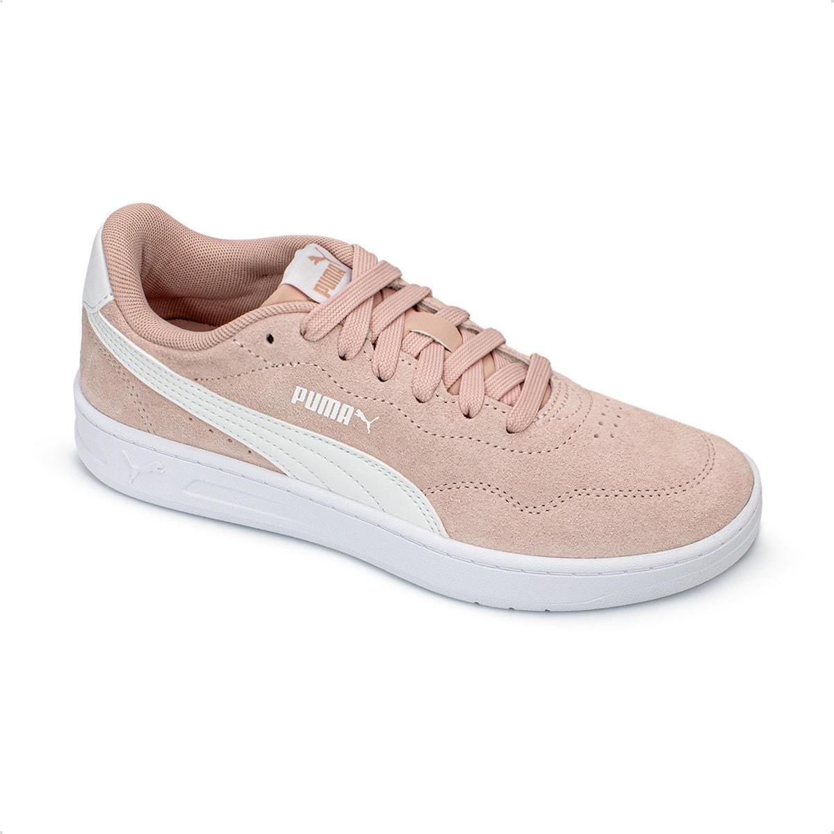 Tênis Puma Feminino Court Lally SD Rosa Claro 2