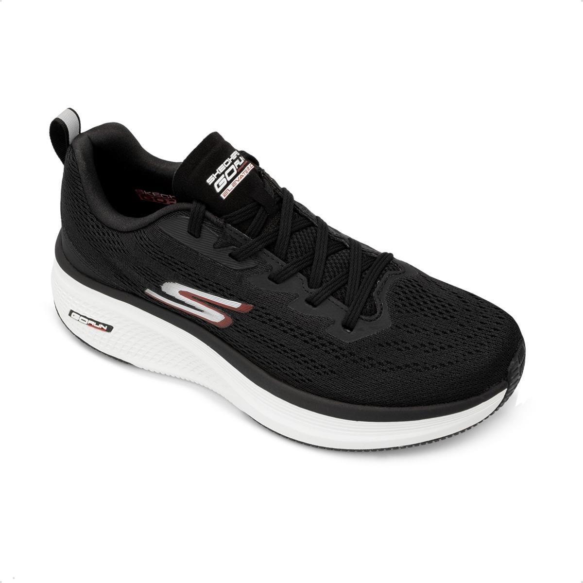Tênis Skechers Masculino Go Run Elevate 2.0 - Fluid Motion Corrida Preto 2