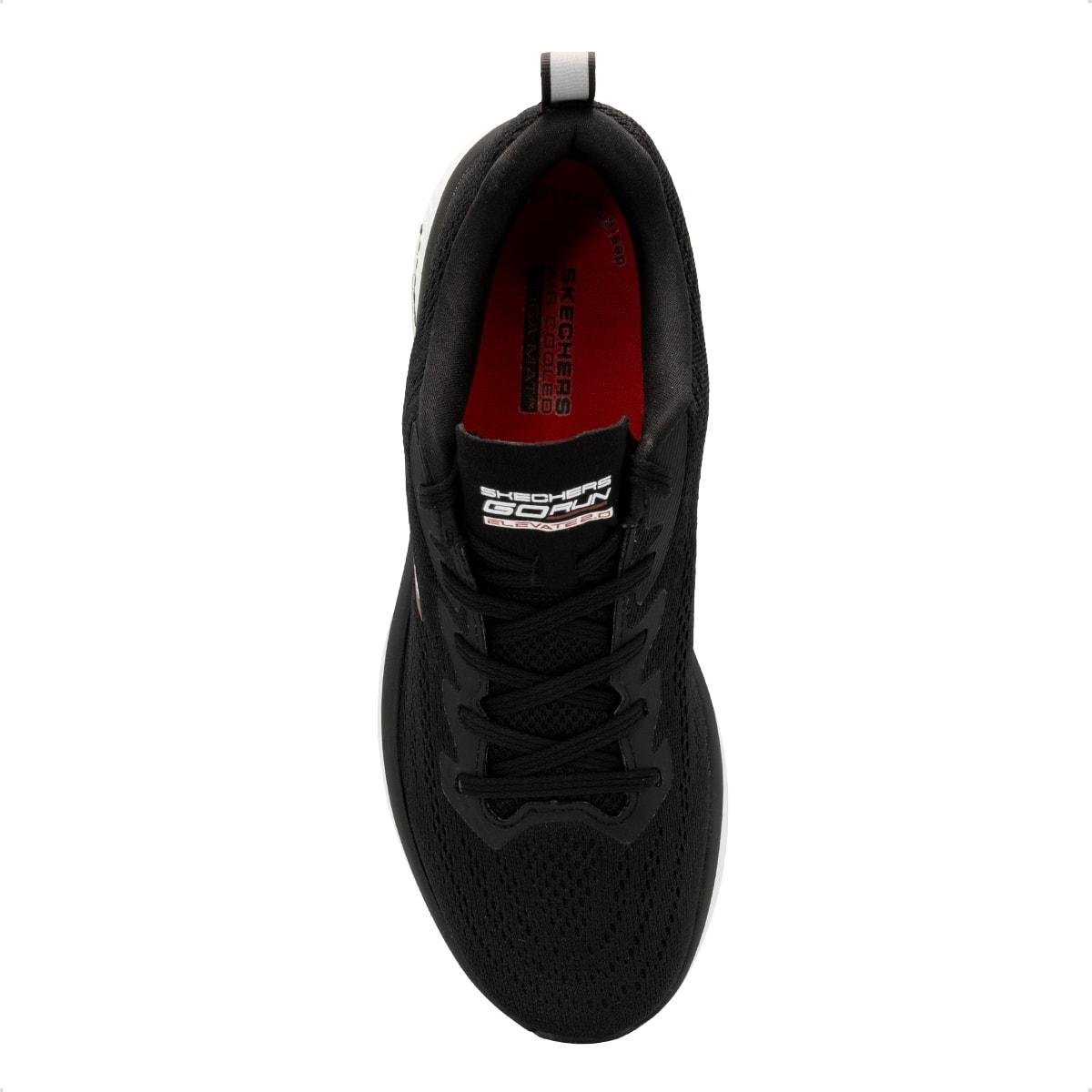 Tênis Skechers Masculino Go Run Elevate 2.0 - Fluid Motion Corrida Preto 3