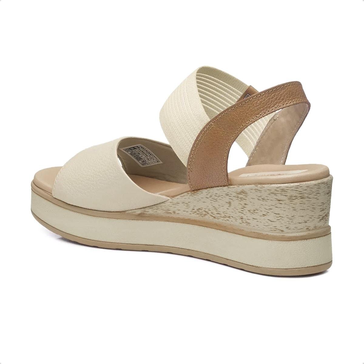 Sandália Pegada Feminina em Couro Florença 234202 Areia 4