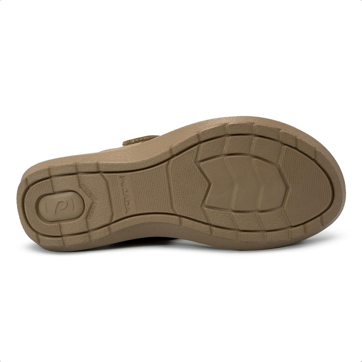 Tamanco Pegada Feminino em Couro 232712 Marrom Claro 5