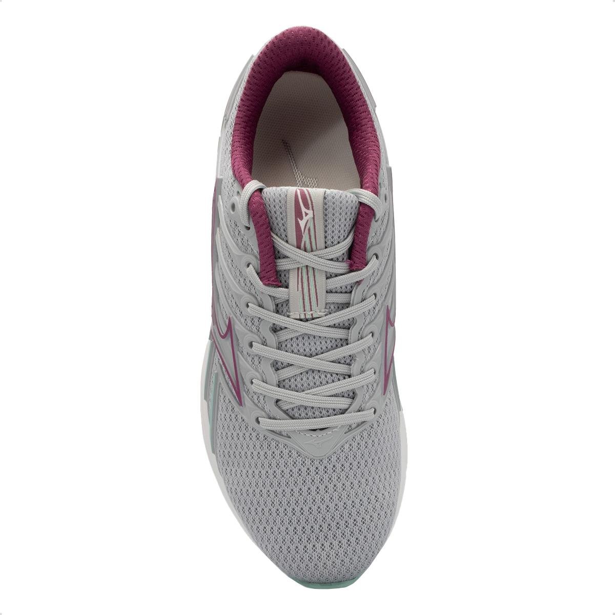 Tênis Mizuno Feminino Jet 8 Corrida Cinza 3