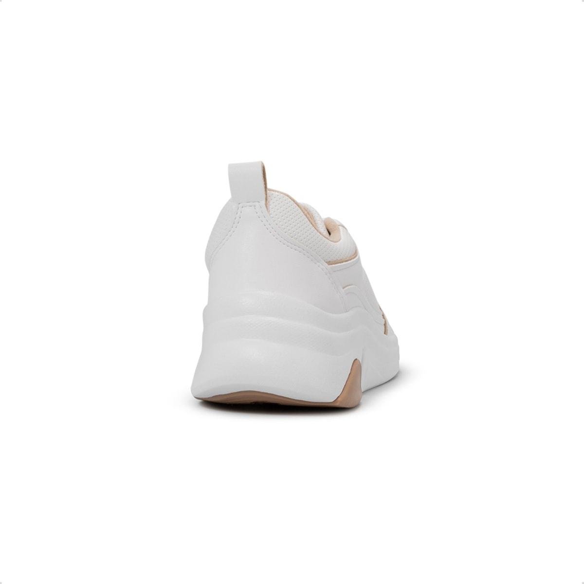 Tênis Modare Feminino Np Suprem Met Lodon 7401.103 Branco/Bege 4