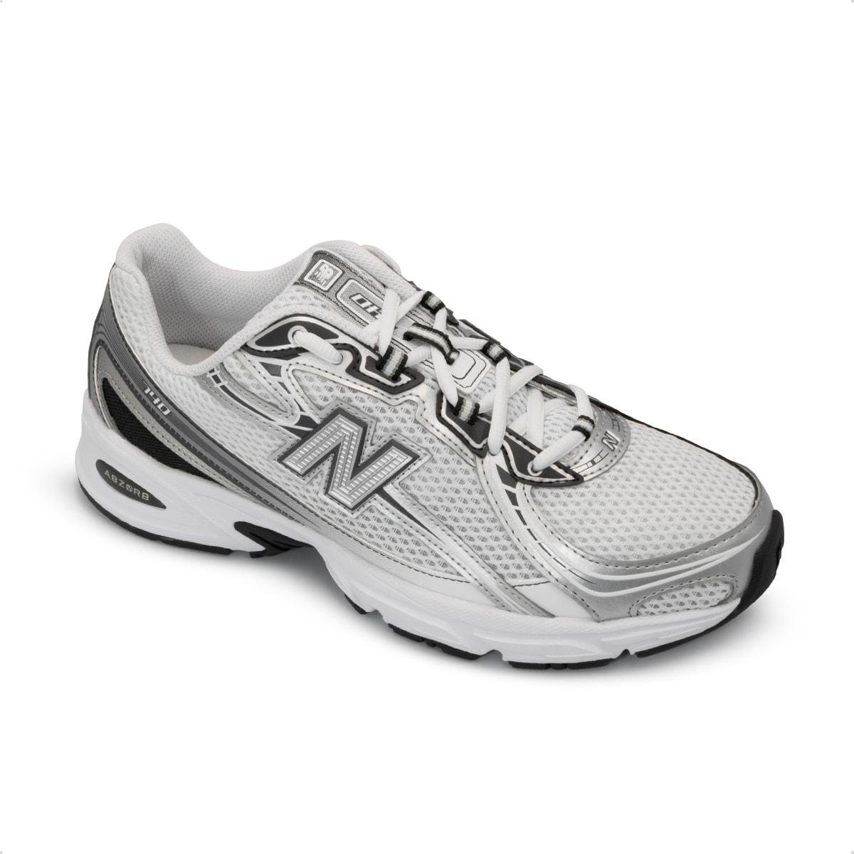 Tênis New Balance Unissex 740 Casual Branco/Prata 2