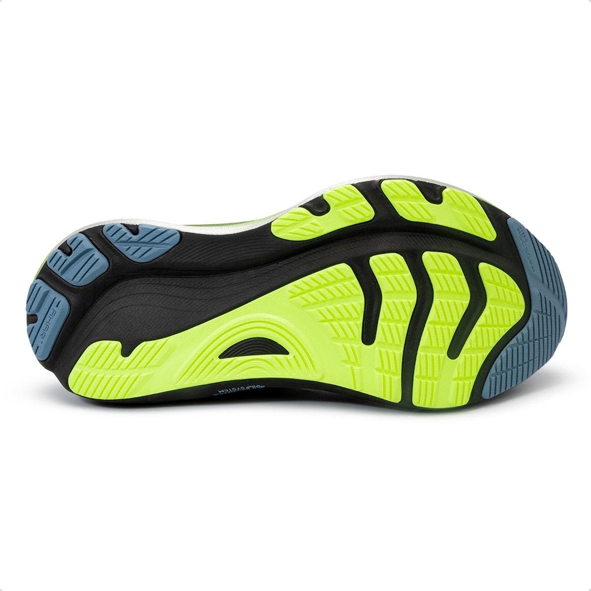 Tênis Asics Masculino Gel-Kayano 32 Luxe Corrida Preto/Verde 5