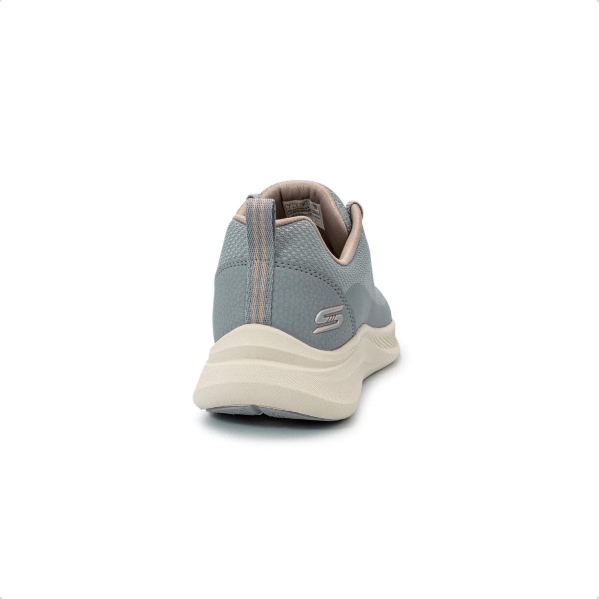 Tênis Skechers Feminino Bobs Moda Flex Treino Azul Claro 4