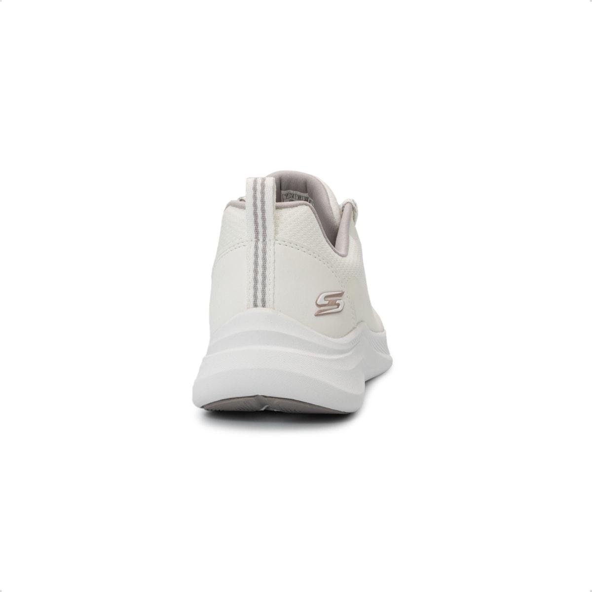 Tênis Skechers Feminino Bobs Moda Flex Treino Branco 4
