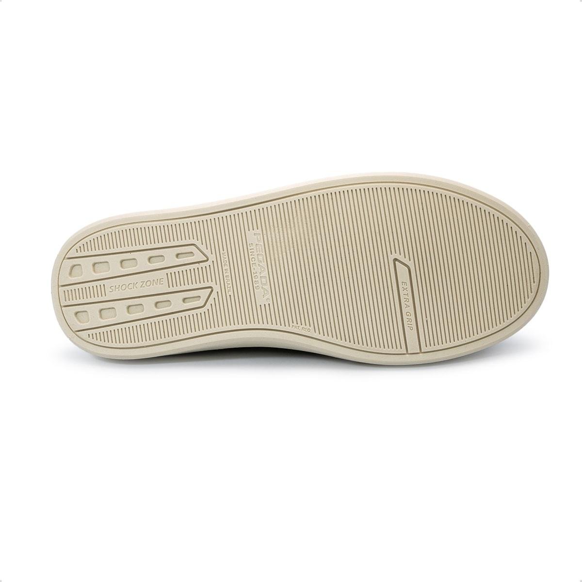 Sapatênis Pegada Masculino em Microfibra Casual 172106 Preto 5