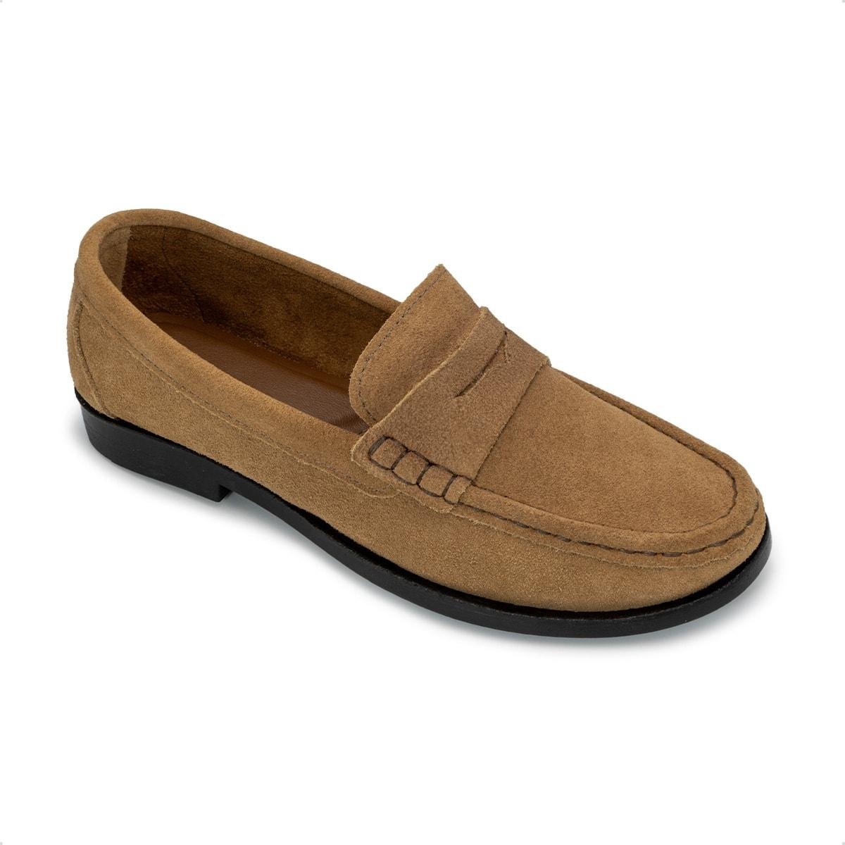 Mocassim de Couro Democrata Feminino Cora 630101 Marrom 2