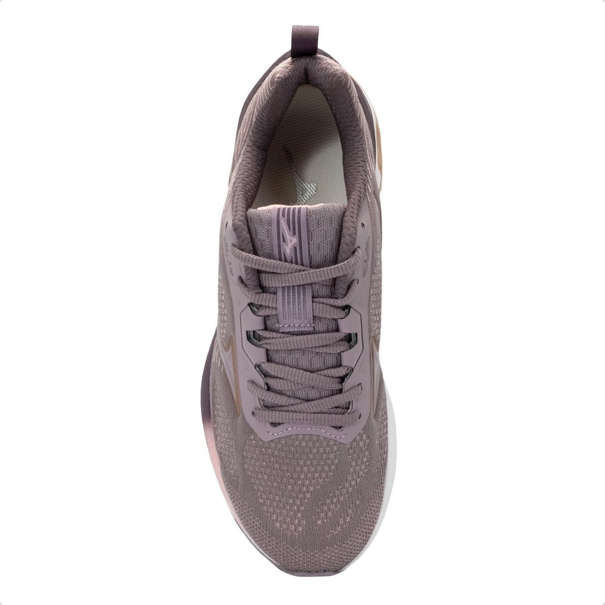Tênis Mizuno Feminino Wave Dynasty 7 Corrida Rosa 3