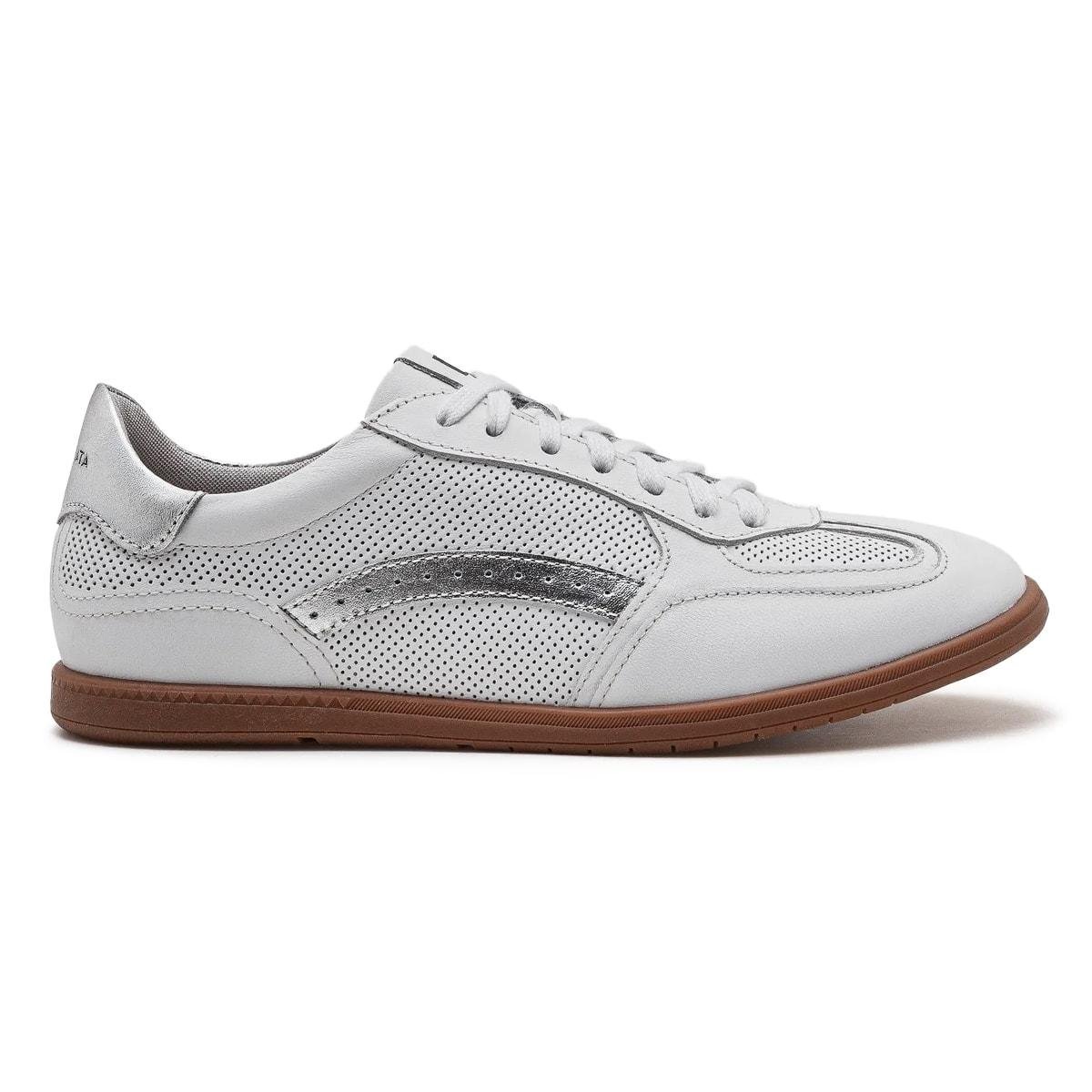 Tênis de Couro Democrata Feminino Olivia 657101