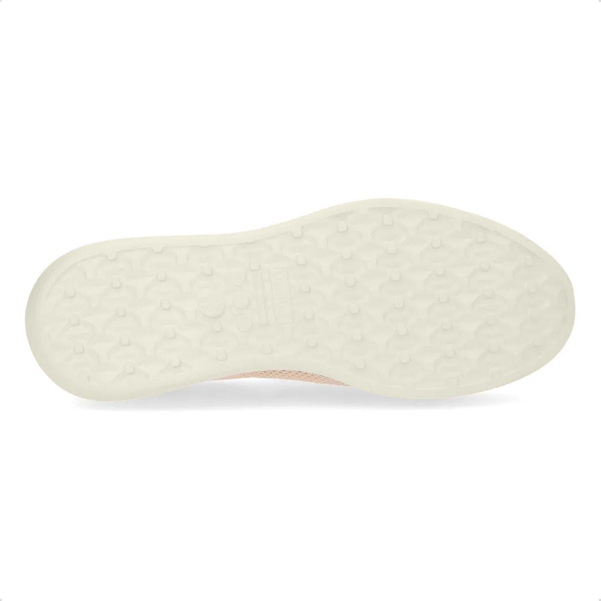 Tênis Usaflex Feminino Slip On Tricot UD03005 Casual Bege 5