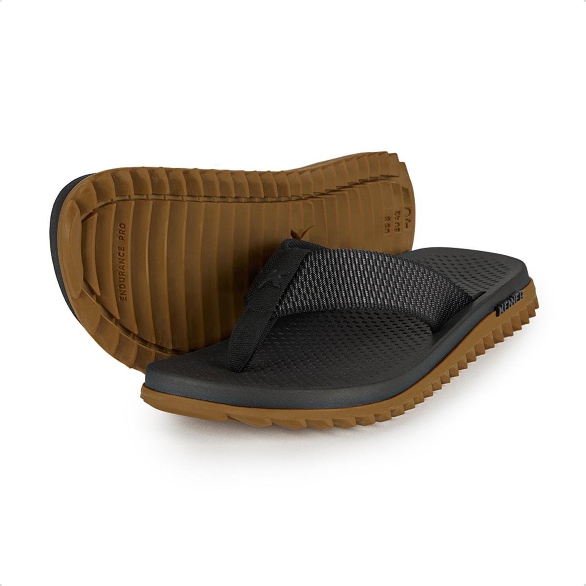 Chinelo Kenner Masculino Kivah Pro Dots Preto/Marrom 2