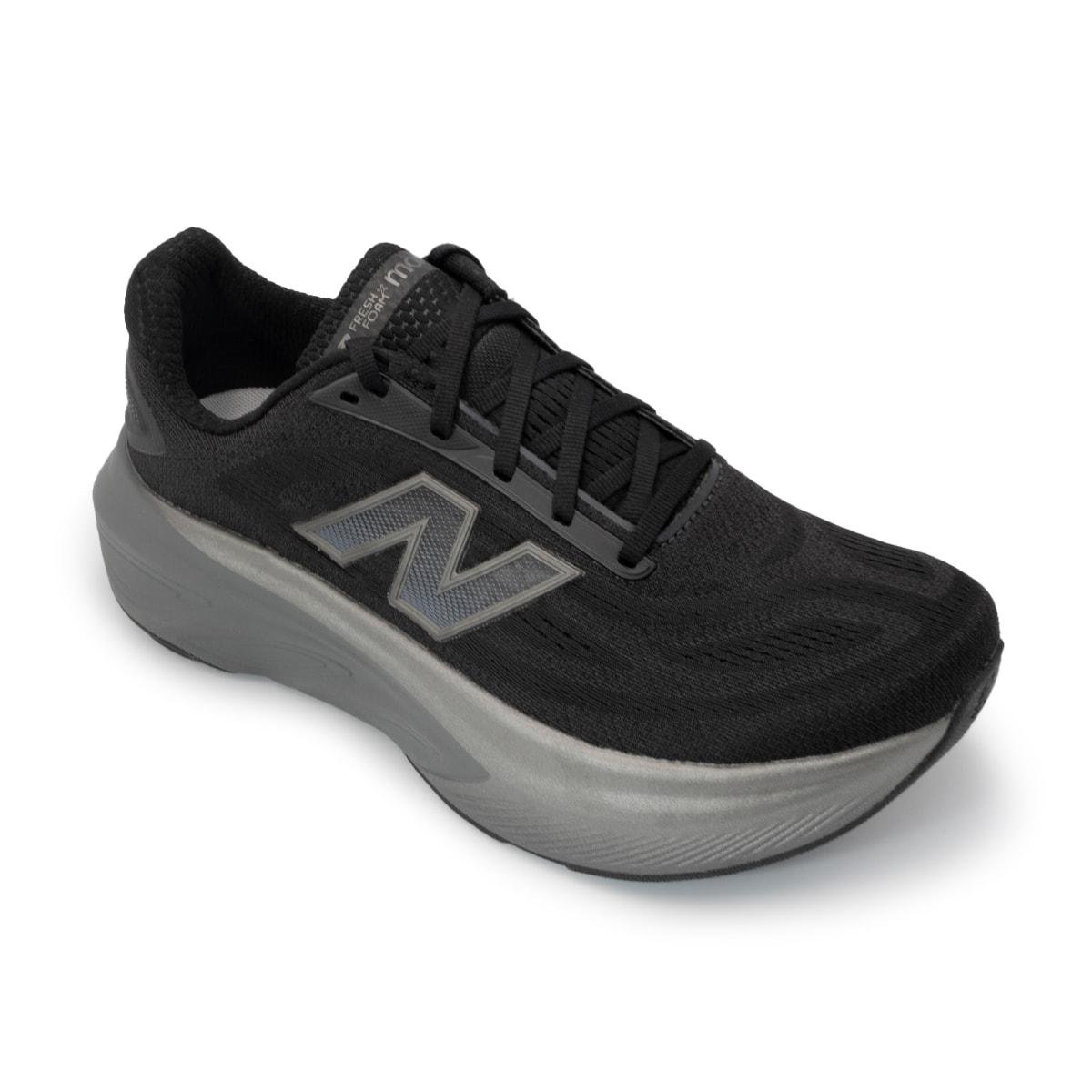 Tênis New Balance Masculino Fresh Foam X More V6 Corrida Preto 2