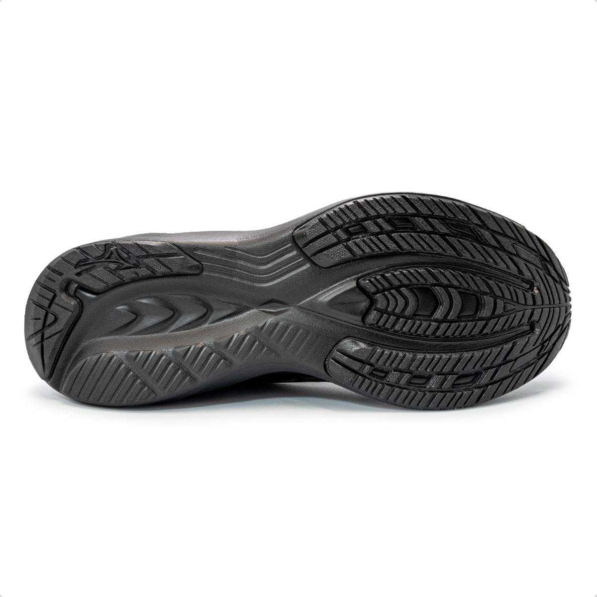 Tênis Mizuno Masculino Space 5 Corrida Preto/Dourado 5