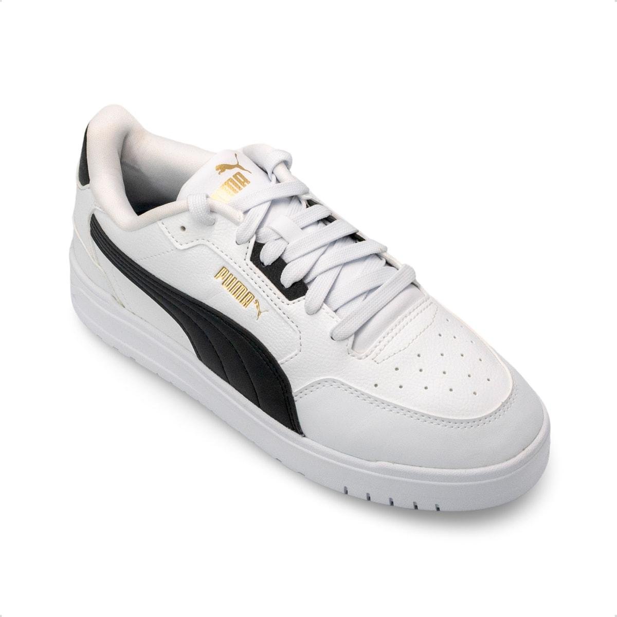 Tênis Puma Unissex Shuffle Downtown Branco/Preto 2