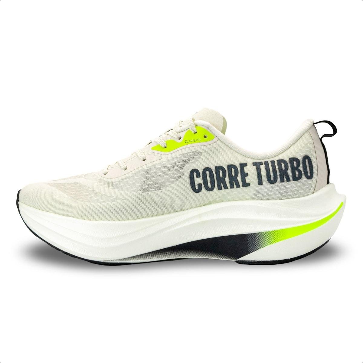 Tênis Olympikus Unissex Corre Turbo Corrida Off White/Preto 3