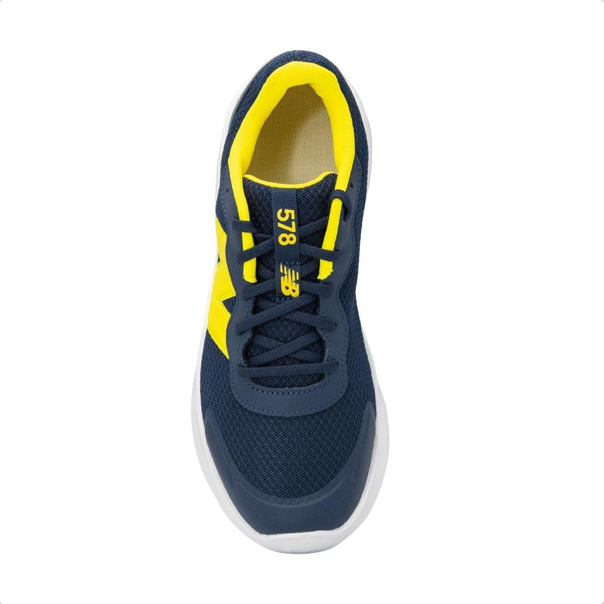 Tênis New Balance Unissex 578 Juvenil Azul 3