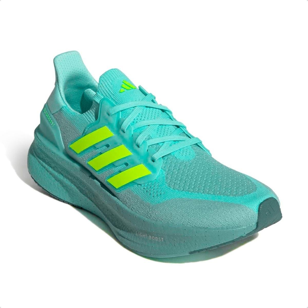 Tênis Adidas Masculino Ultraboost 5 Corrida Verde 2