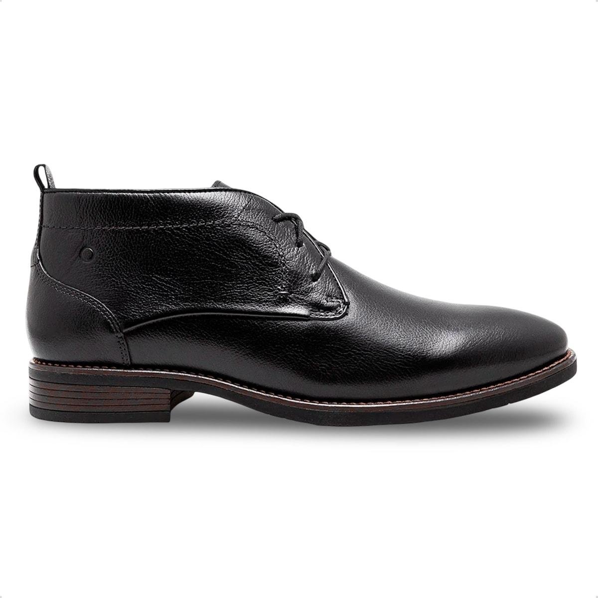 Bota Couro Democrata Masculina Taylor Hi-Soft Cano Curto