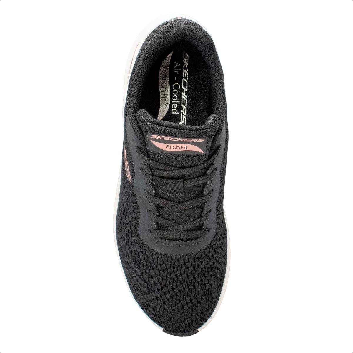 Tênis Skechers Feminino Arch Fit 2.0 Preto 3