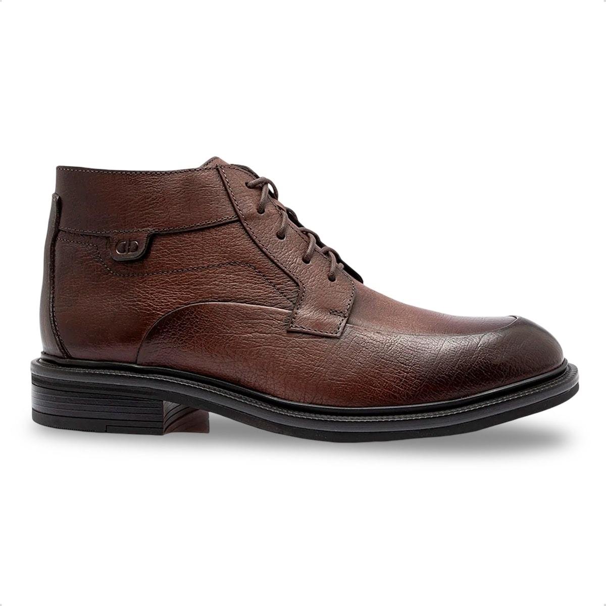 Bota de Couro Democrata Masculina Doha 597103