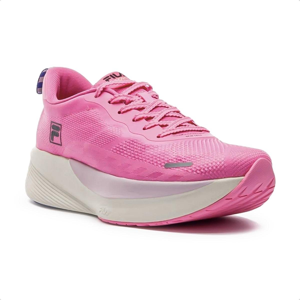 Tênis Fila Feminino Aero Skyfoam Corrida Rosa 2