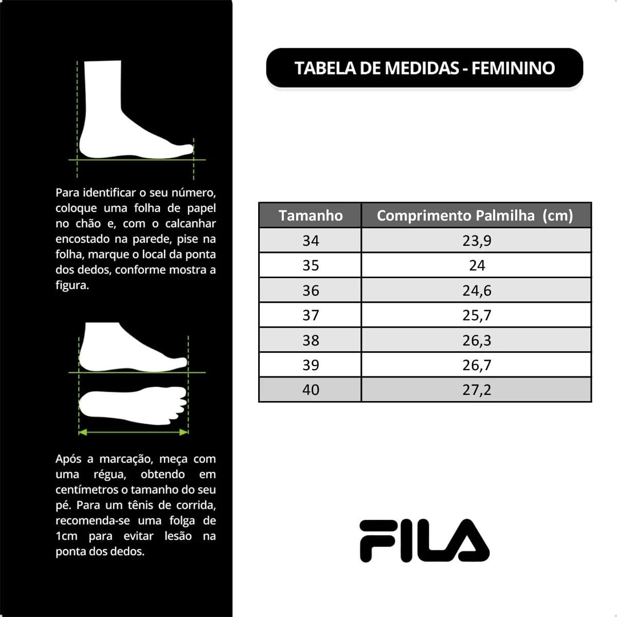 Tênis Fila Feminino Aero Skyfoam Corrida Rosa 7