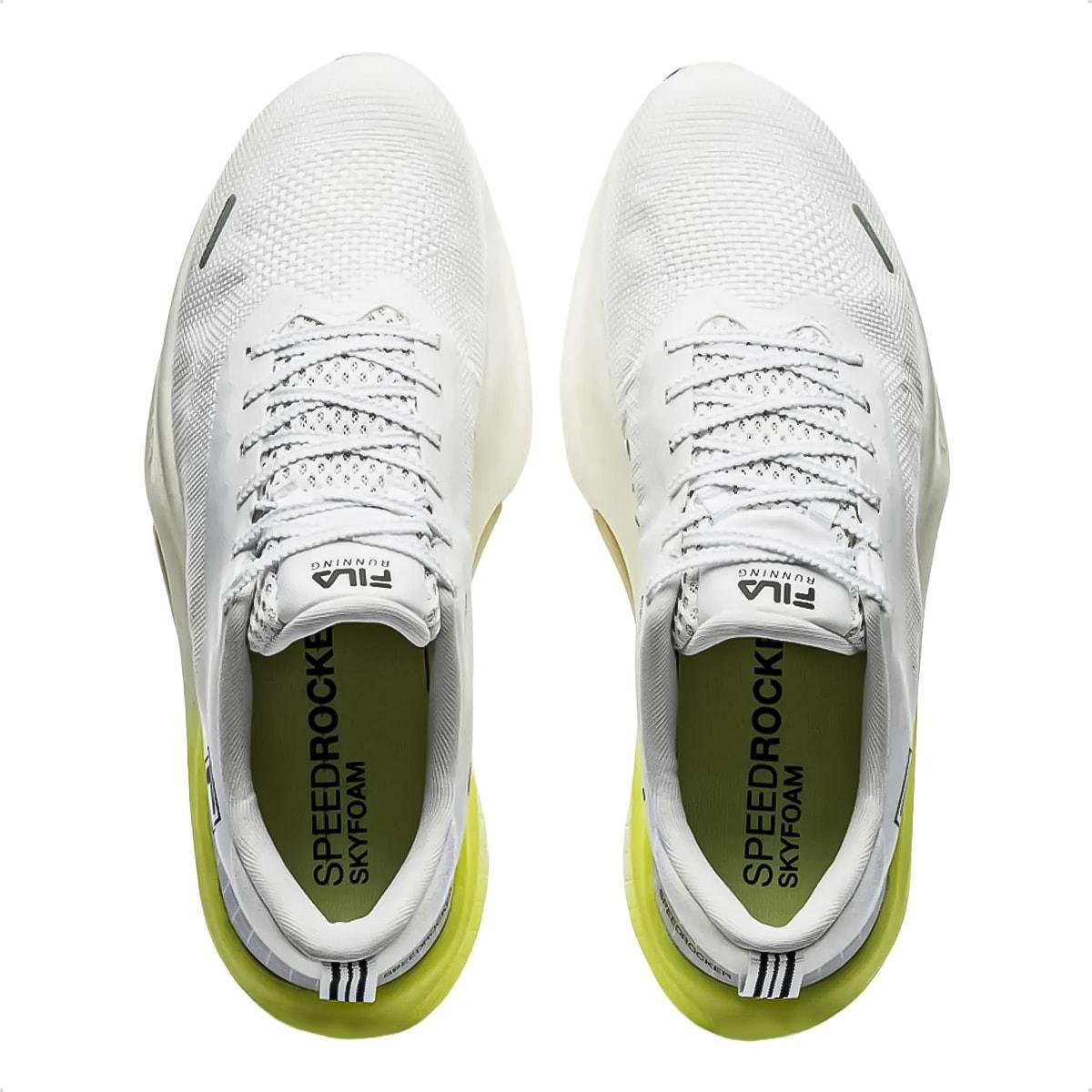 Tênis Fila Feminino Speedrocker Skyfoam Corrida Branco/Amarelo 3