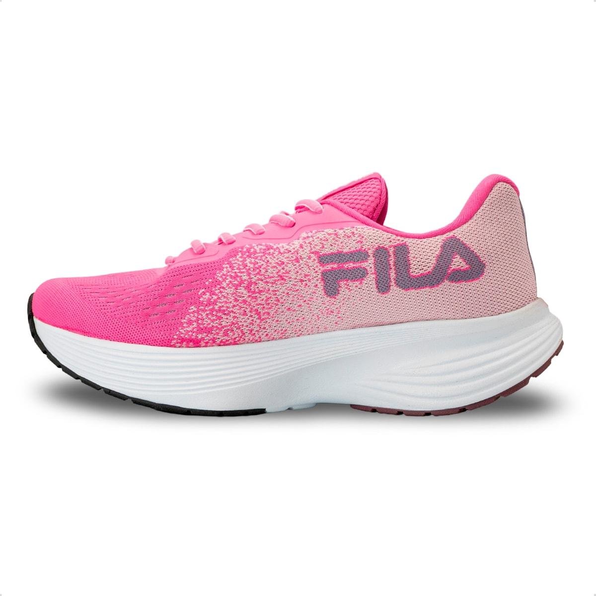 Tênis Fila Feminino Agile Corrida Rosa/Roxo 3