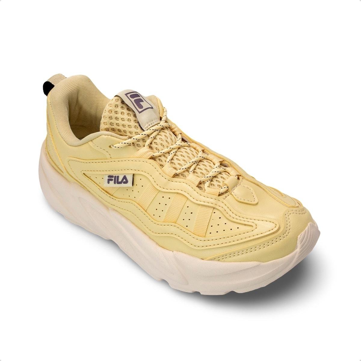 Tênis Fila Feminino Street Fit 3 Casual Creme 2