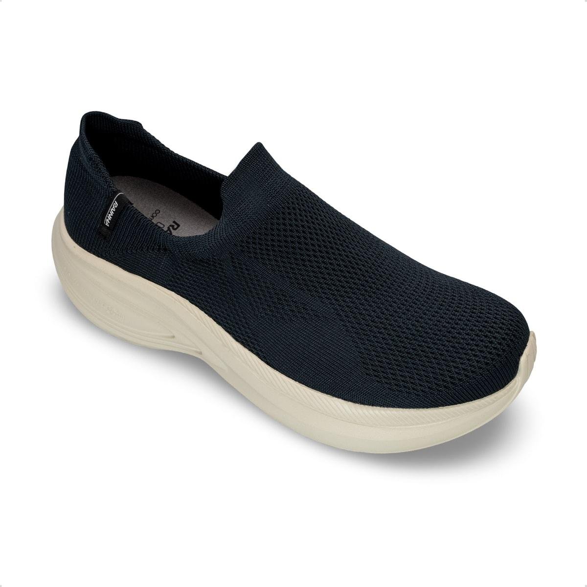 Tênis Rainha Masculino Slip On Relax II Azul Petróleo 2