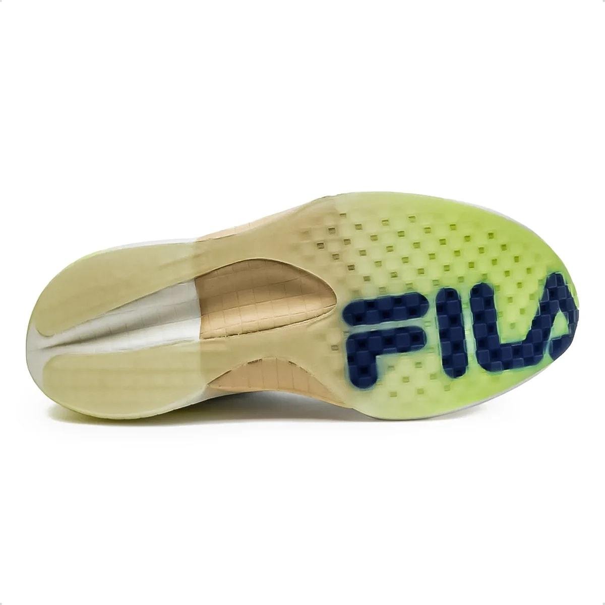 Tênis Fila Masculino Speedrocker Skyfoam Corrida Branco/Amarelo 6