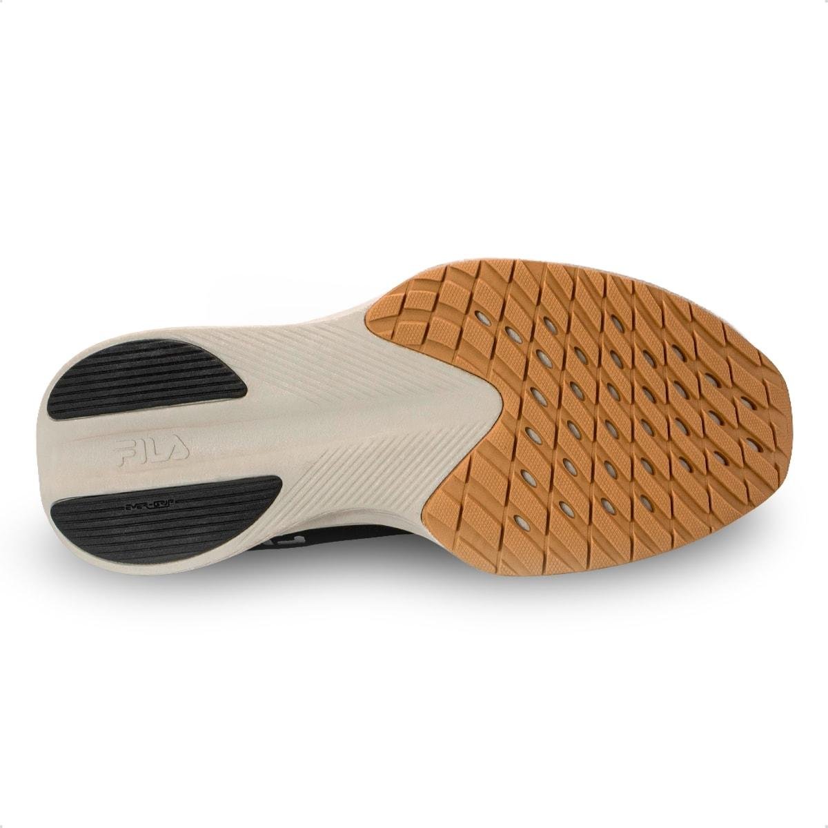 Tênis Fila Masculino Aero Skyfoam Corrida Preto/Grafite 6