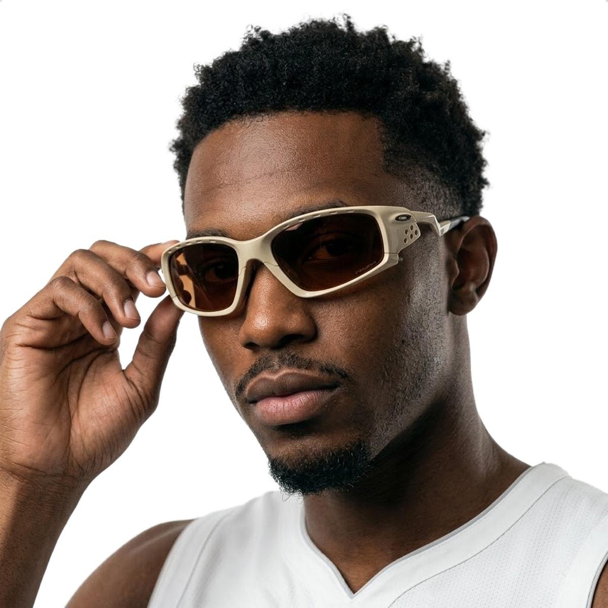 Óculos de Sol Oakley Unissex Plantaris SQ Prizm Brown Gradient Areia 3