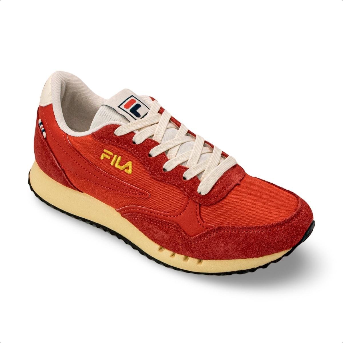 Tênis Fila Feminino Euro Jogger Vintage Vermelho 2