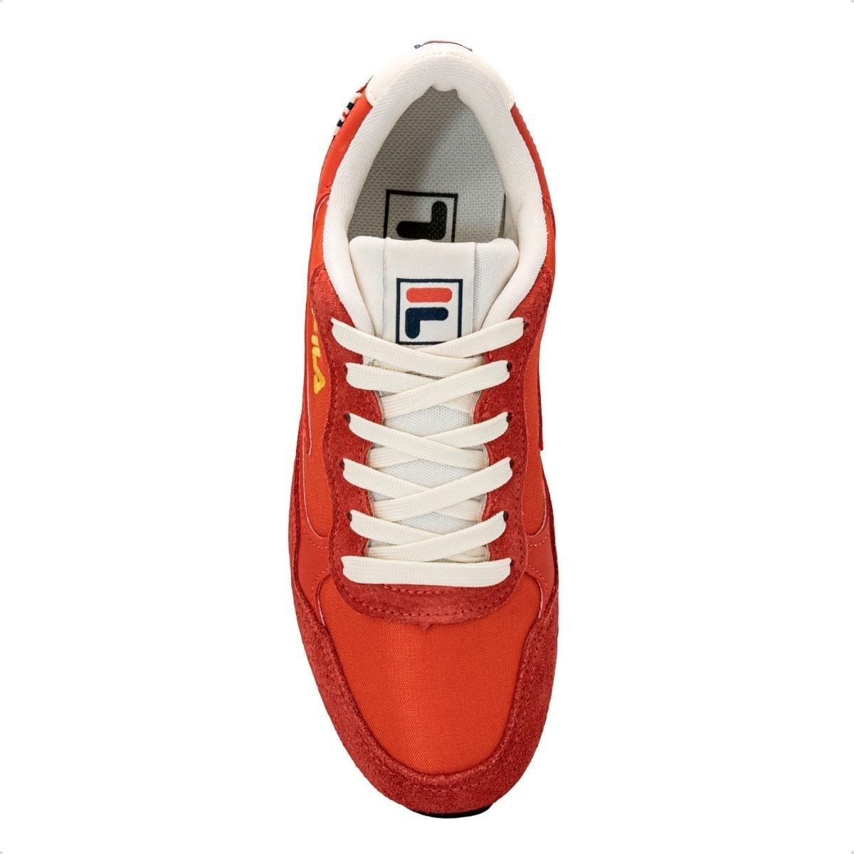 Tênis Fila Feminino Euro Jogger Vintage Vermelho 3