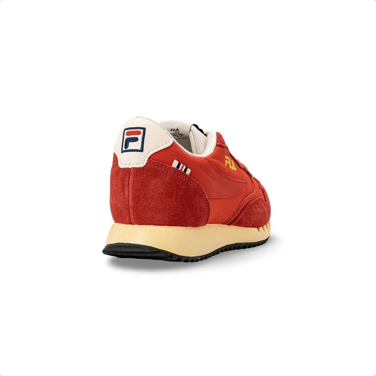 Tênis Fila Feminino Euro Jogger Vintage Vermelho 4