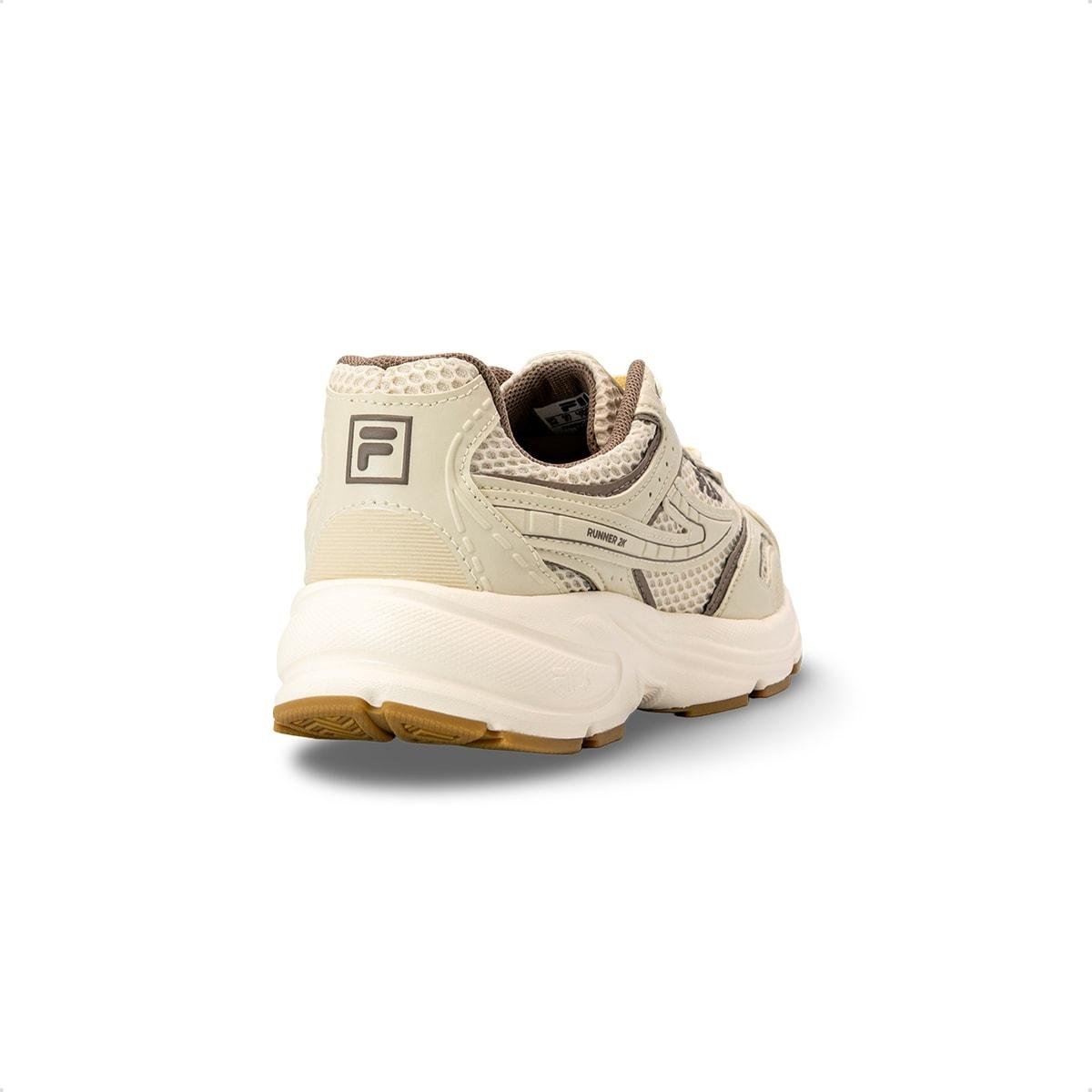 Tênis Fila Feminino Runner 2K Casual Areia 4