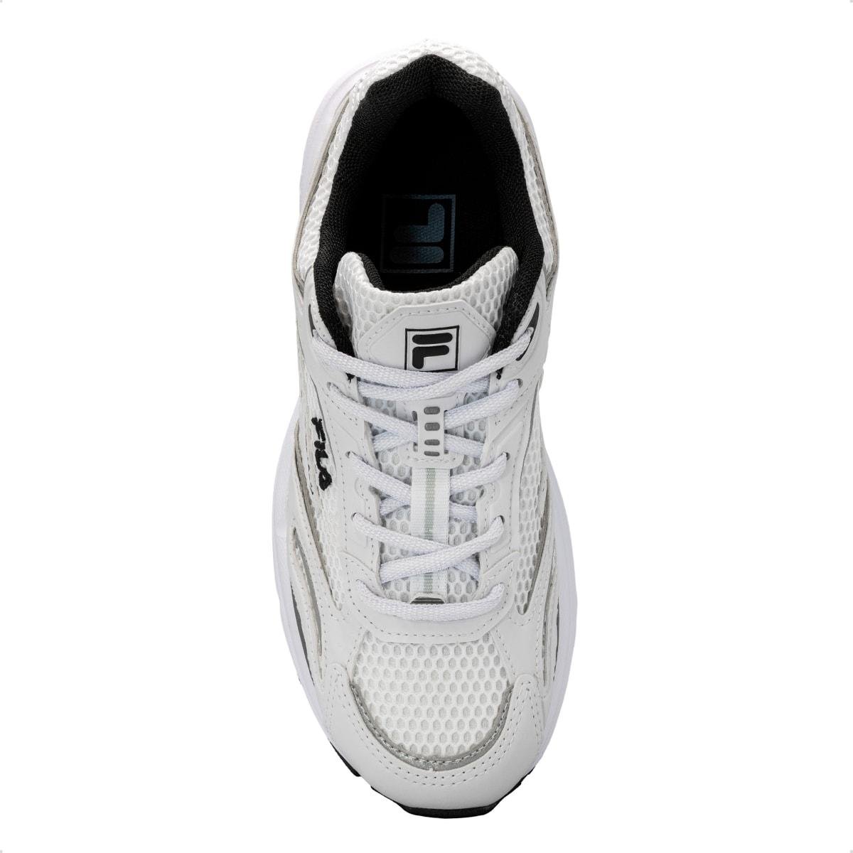 Tênis Fila Feminino Runner 2K Casual Branco/Preto 3