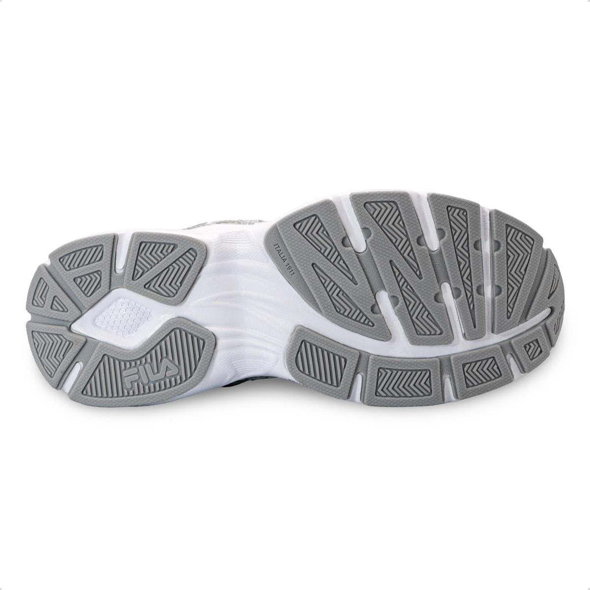 Tênis Fila Feminino Runner 2K Casual Branco/Prata 5