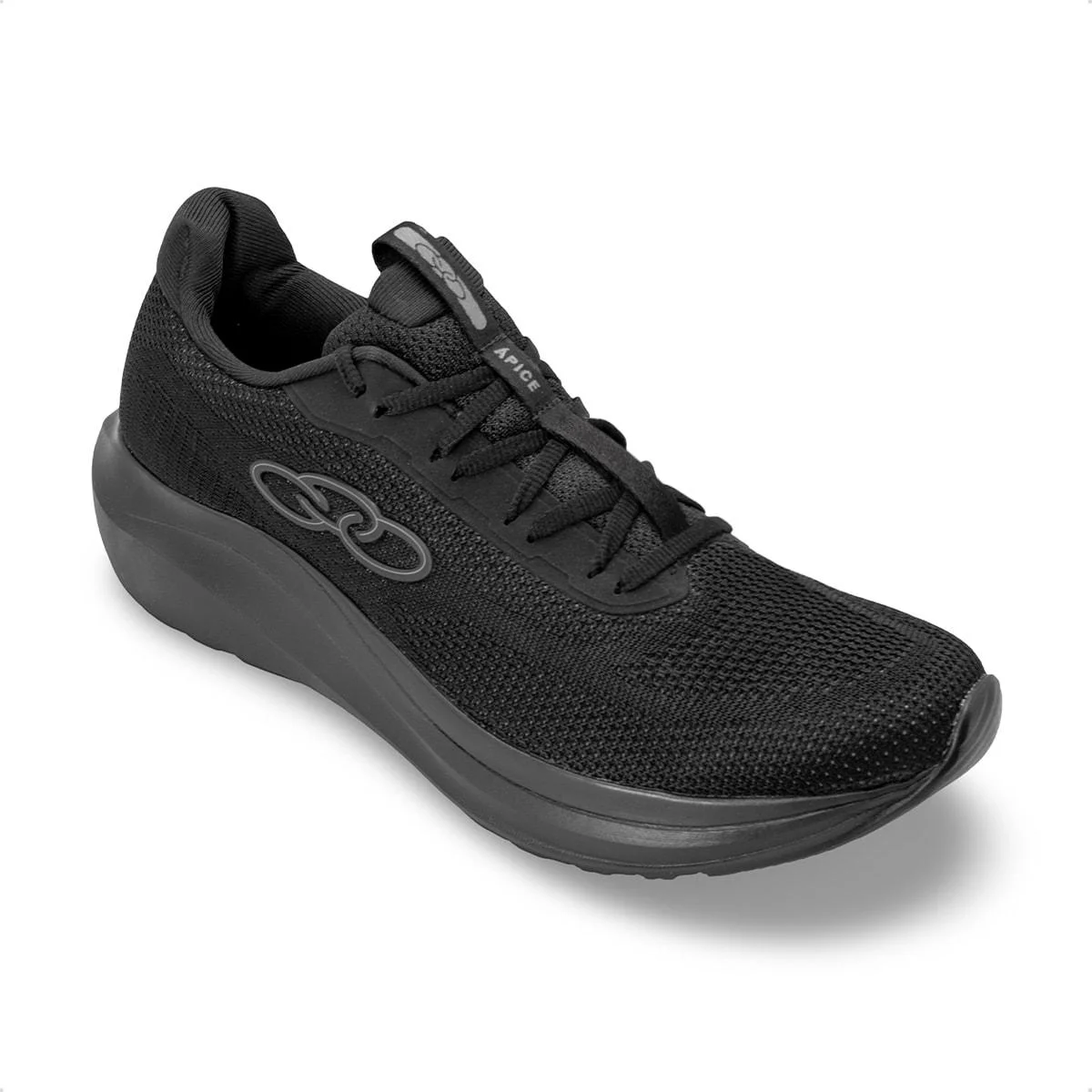 Tênis Olympikus Masculino Ápice Caminhada Preto 2