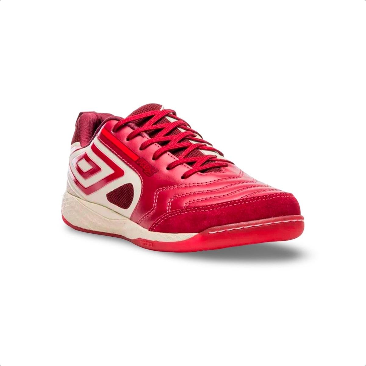 Chuteira Futsal Umbro Pro 5 Bump Vermelho 2