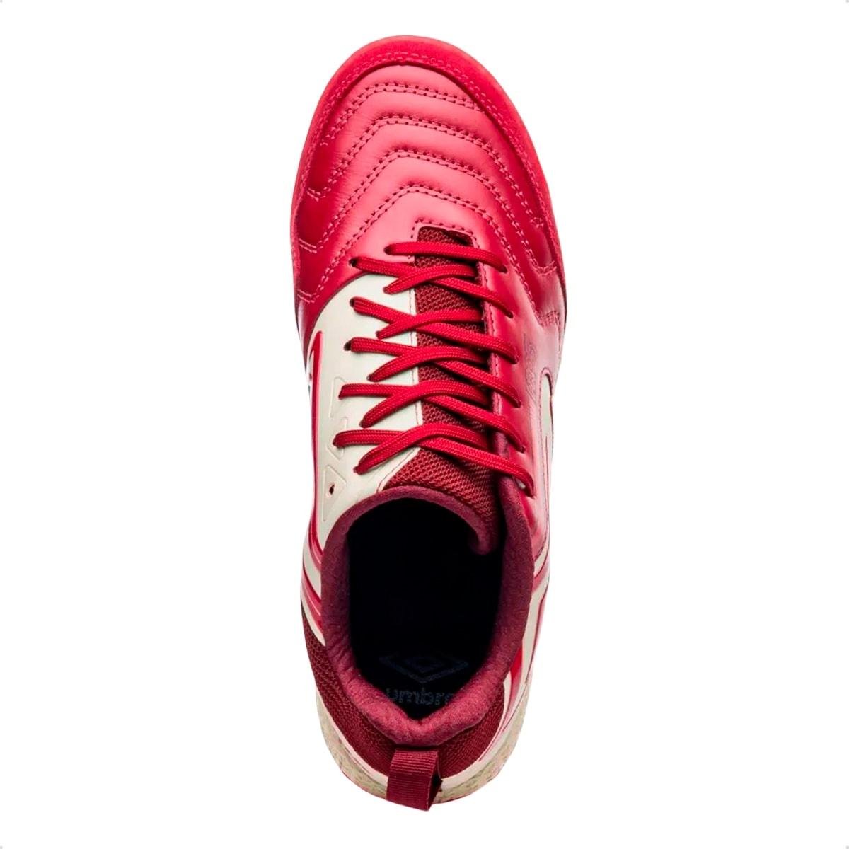 Chuteira Futsal Umbro Pro 5 Bump Vermelho 4