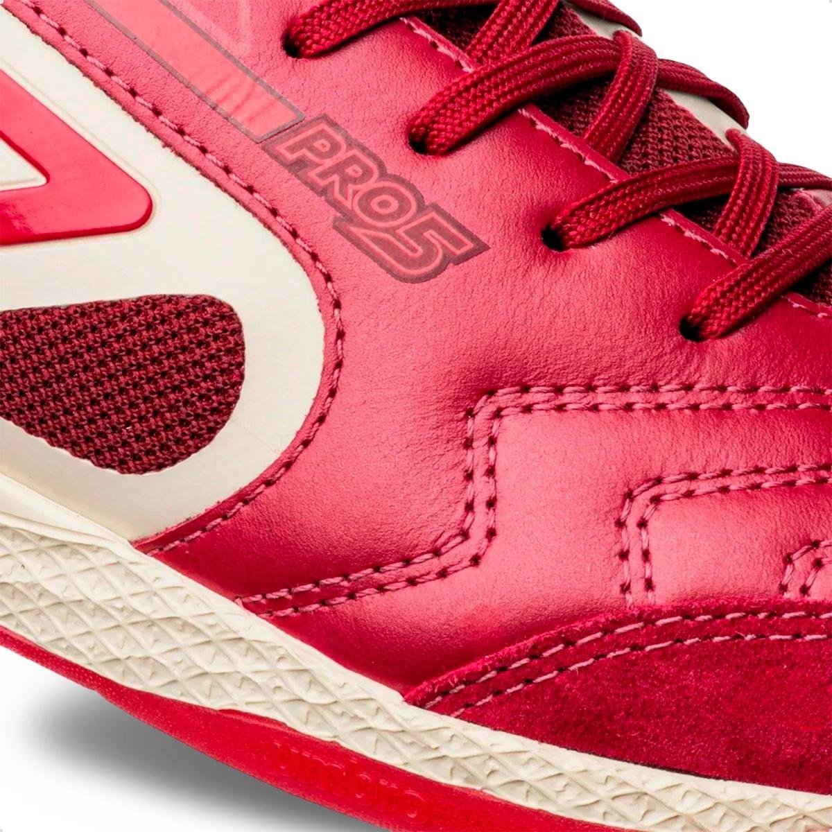 Chuteira Futsal Umbro Pro 5 Bump Vermelho 5